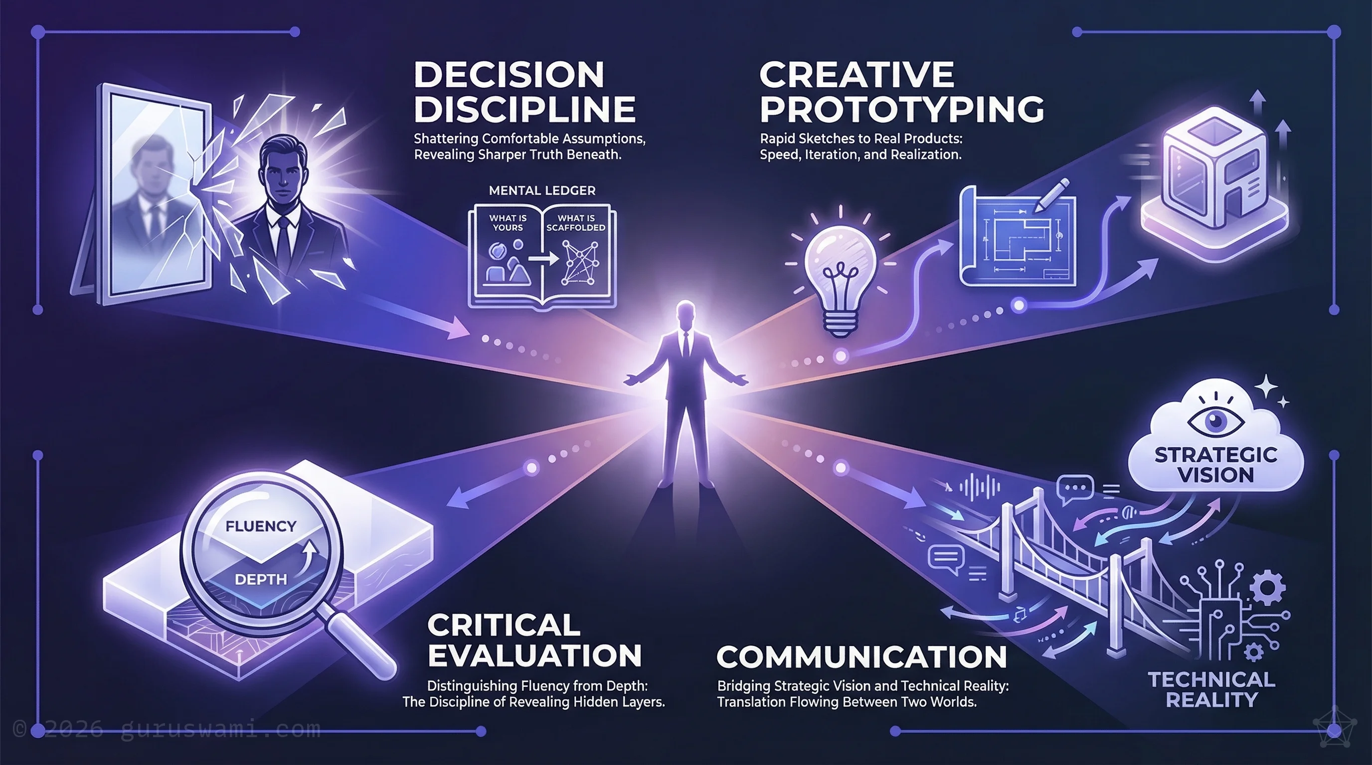 The AI-Literate Executive, four key capabilities