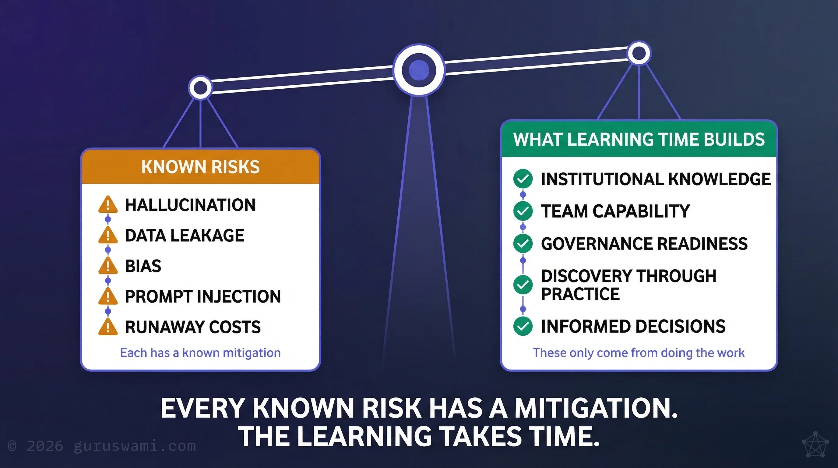 AI Risk: The Full Picture, known risks and the human learning curve